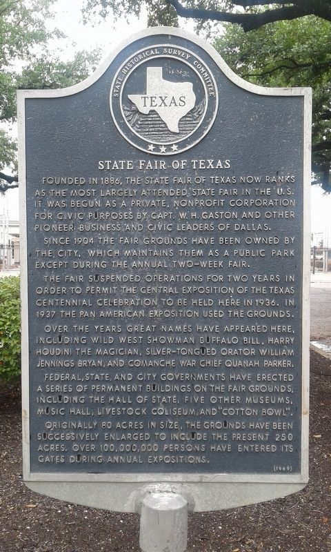 A Brief History of the State Fair of Texas