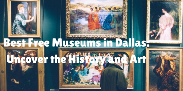 Man in museum, best free museums in Dallas