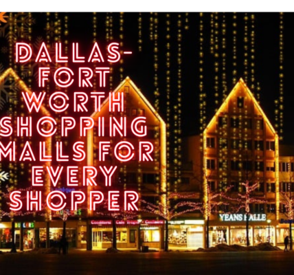 Outside view of a shopping mall of Dallas for every shopper