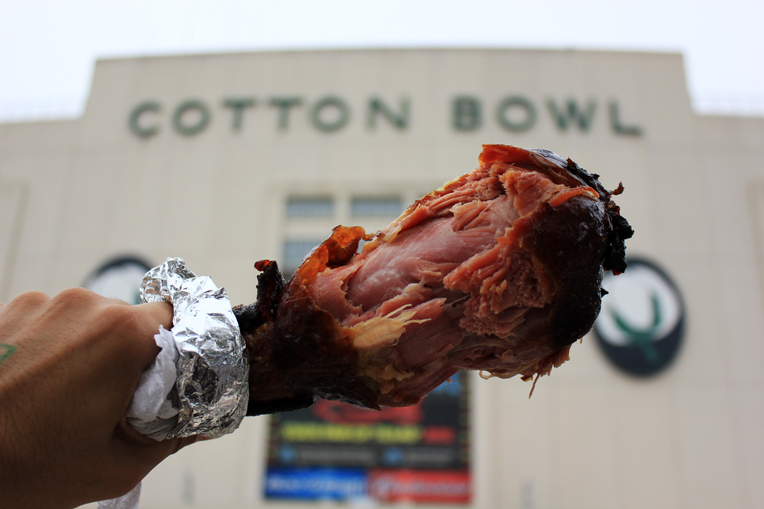 Turkey legs at state fair of texas